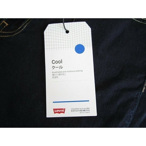 New W/ Tag Women's Levis 505 Regular Cropped Stretch Cool Jean Size 30 - Picture 7 of 11